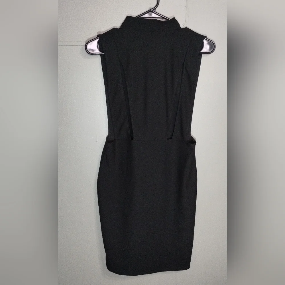 Missguided+ Classic Black Mini Dress Size (6)